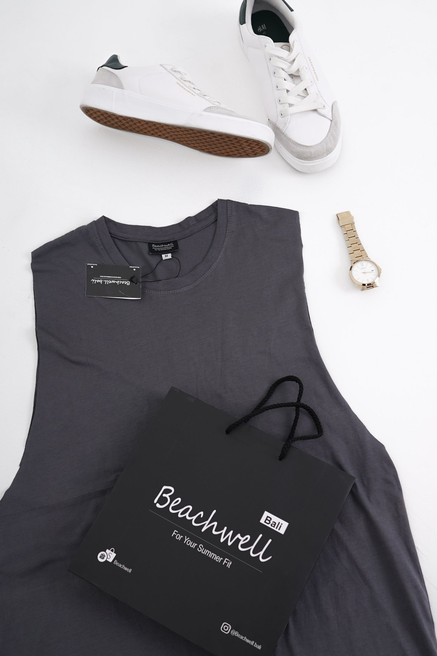 Tanktop Sewless Low Cut 10 Colors