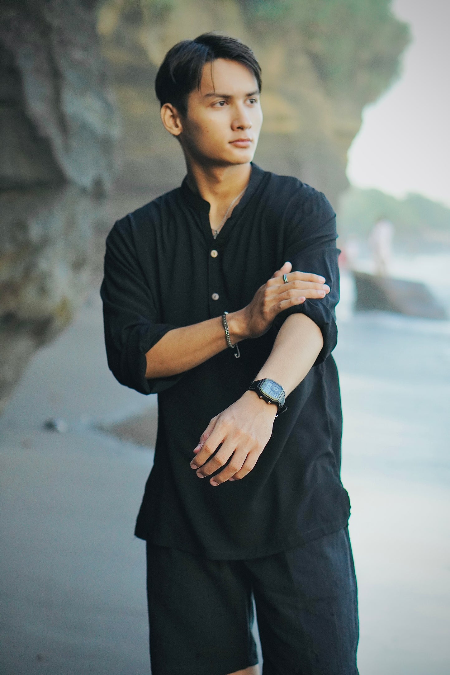 Seminyak Rayon Long Sleeve Shirt