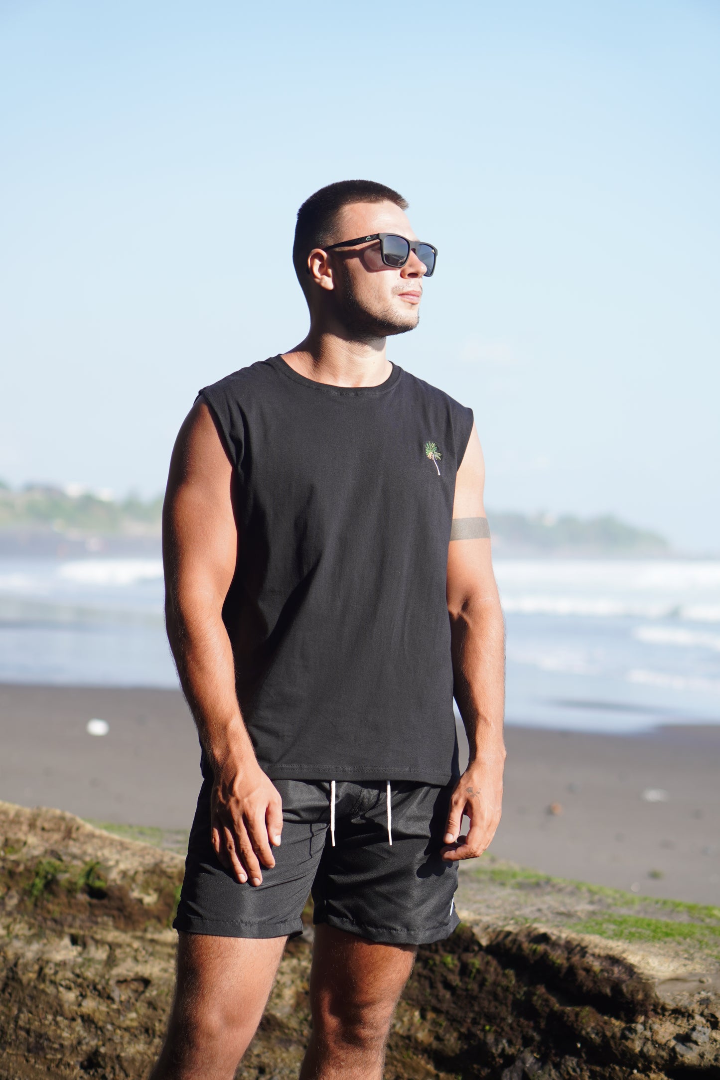 Tanktop Coconut Embroidery