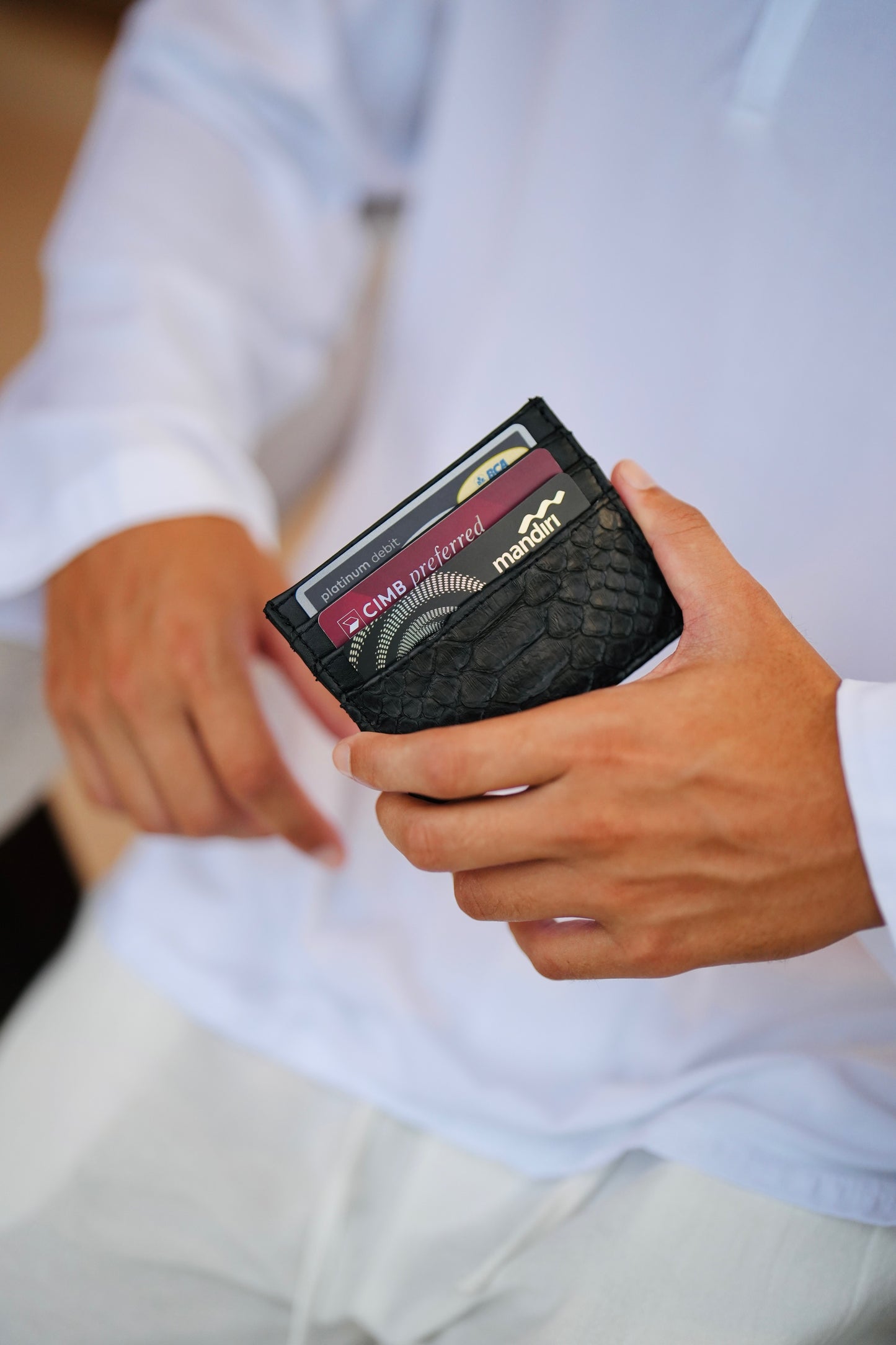 Card Holder Authentic Genuine Leather