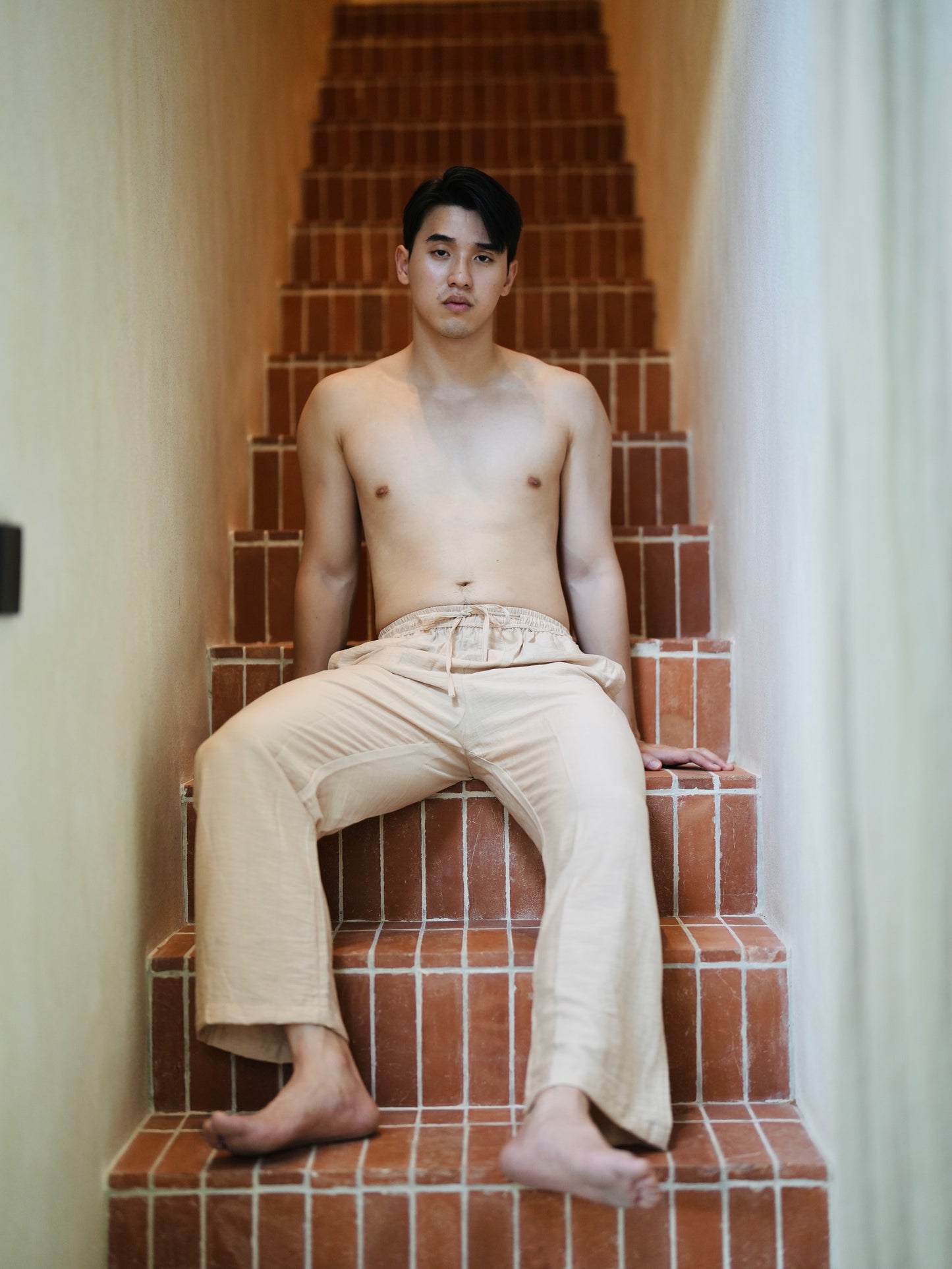Polo Linen Relax Pants