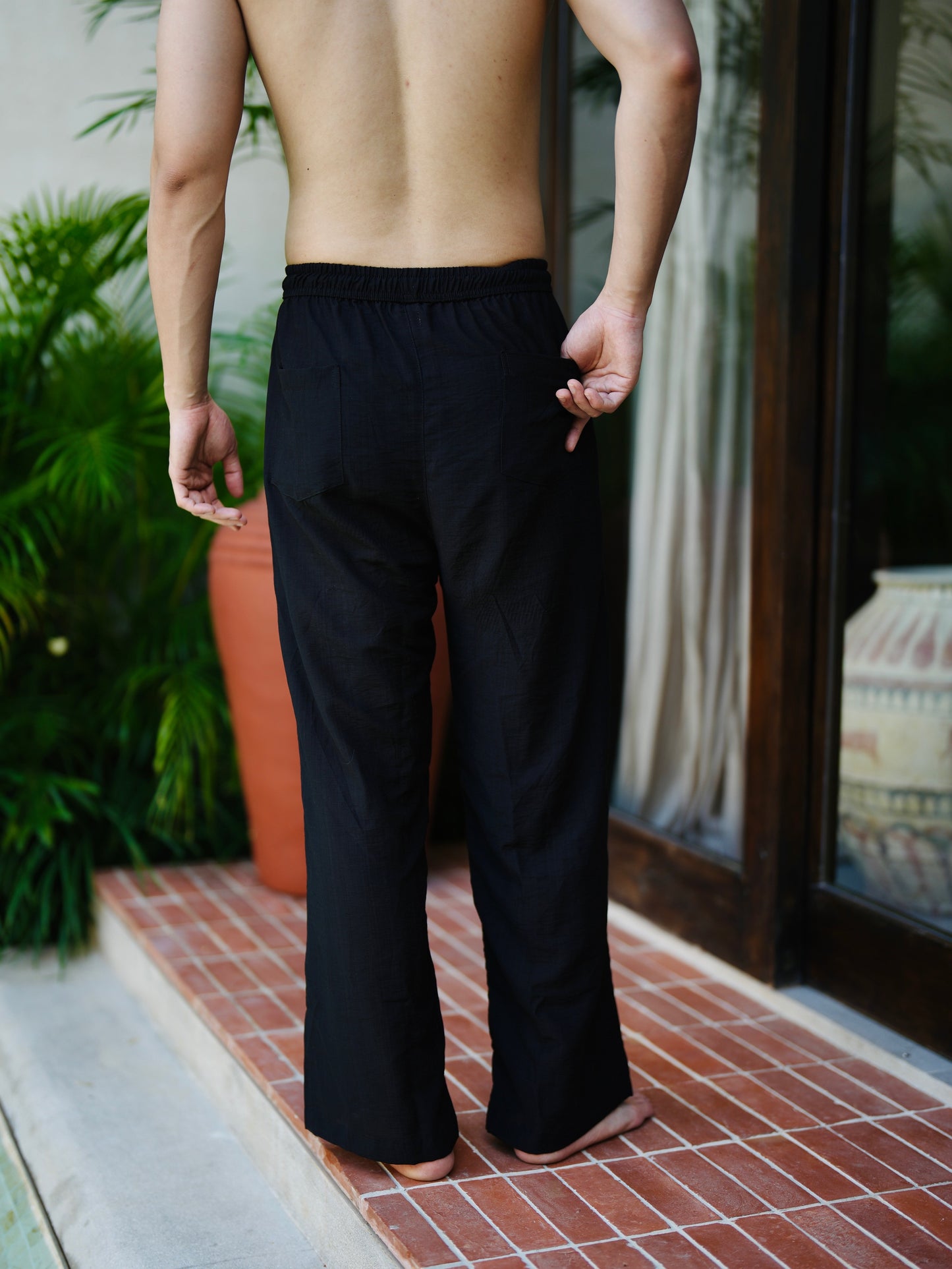 Polo Linen Relax Pants