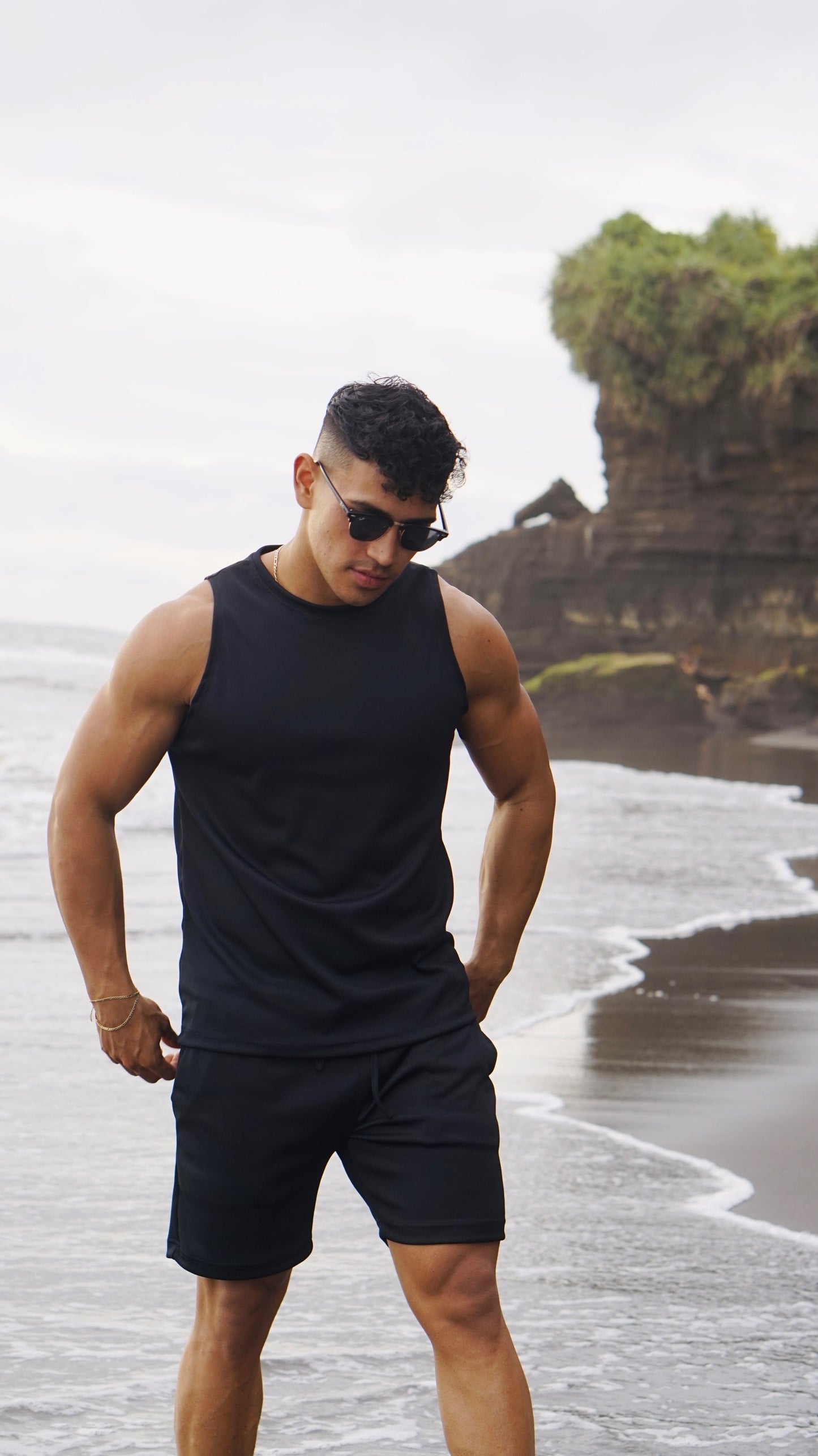 Tanktop RIB Jimbaran Series White & Black