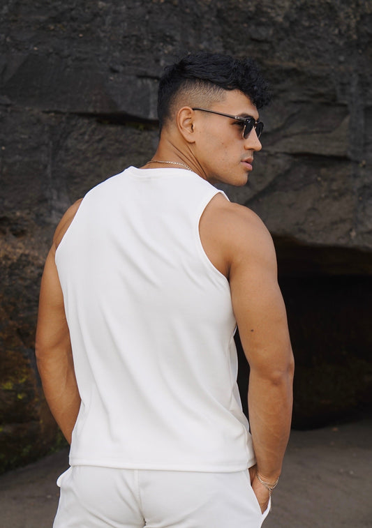 Tanktop RIB Jimbaran Series White & Black