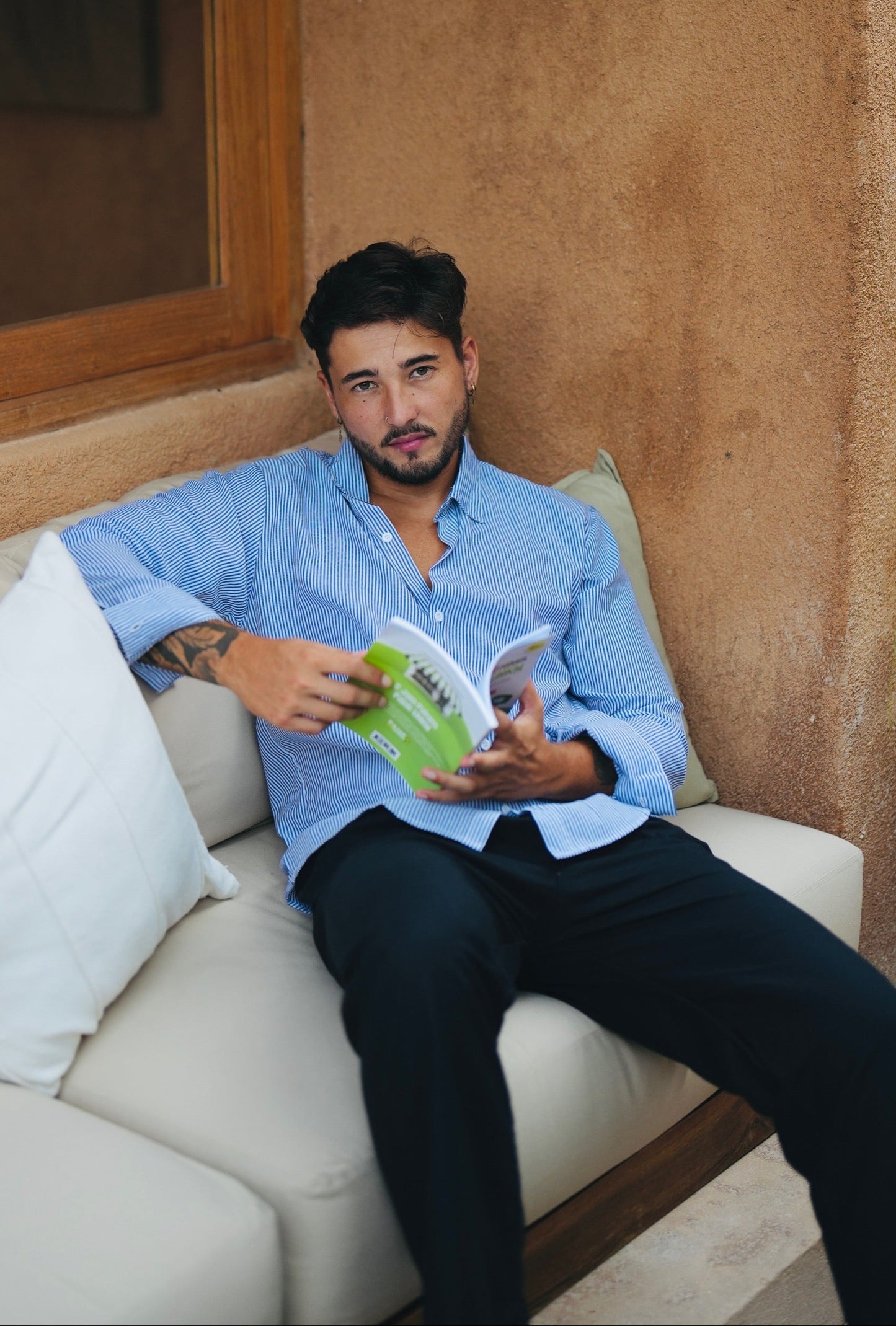 Kemeja Lengan Panjang Katun Paraline 210