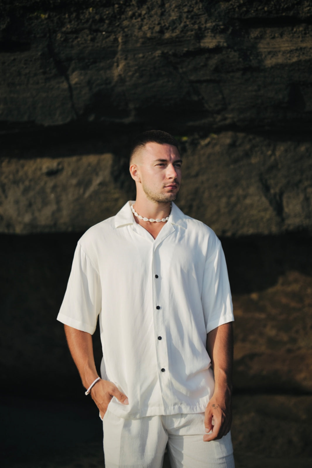Jacob Shirt Rayon Twill