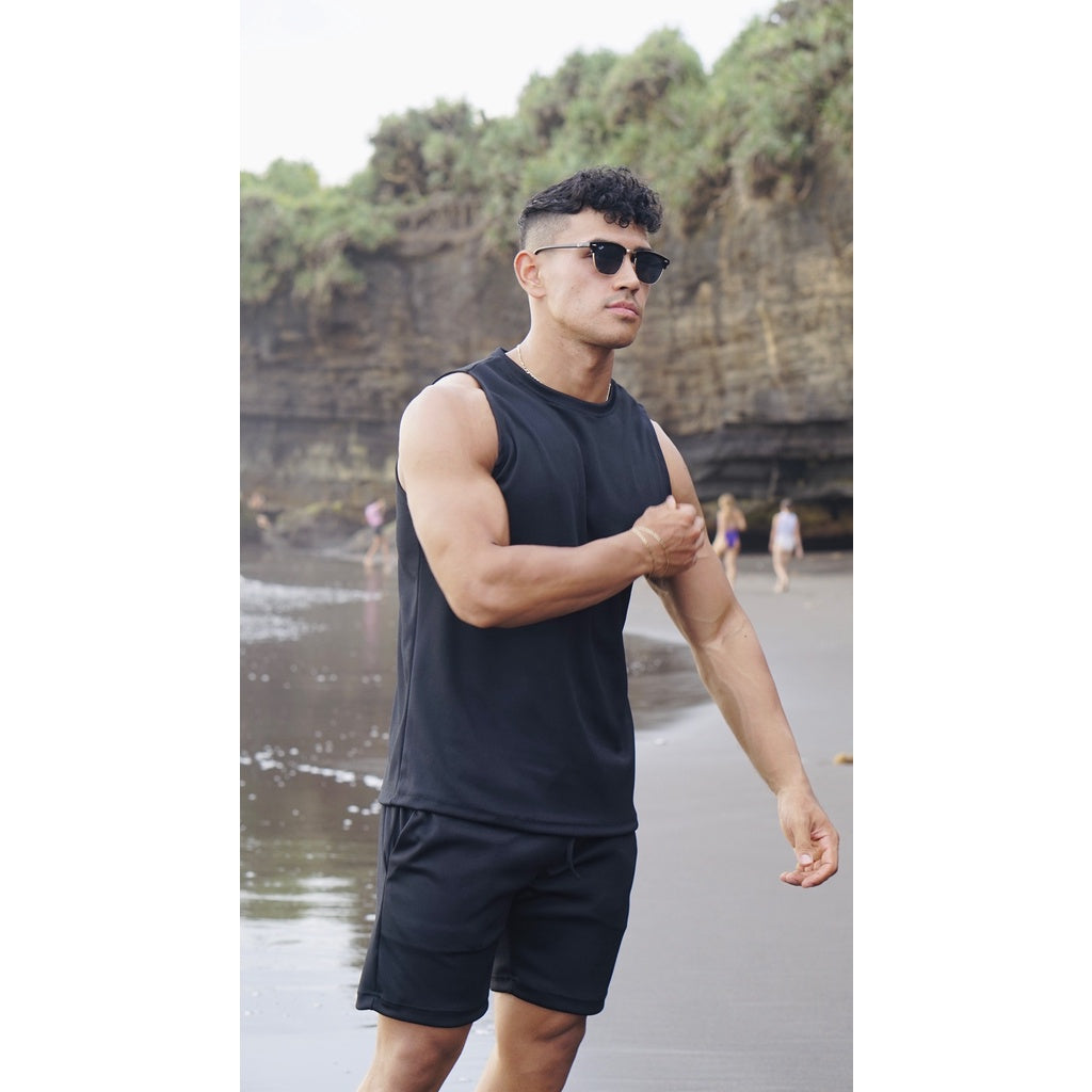 BEACHWELL Satu Set Pakaian Pria Tanktop dan Celana Boardshort - Jimbaran Series
