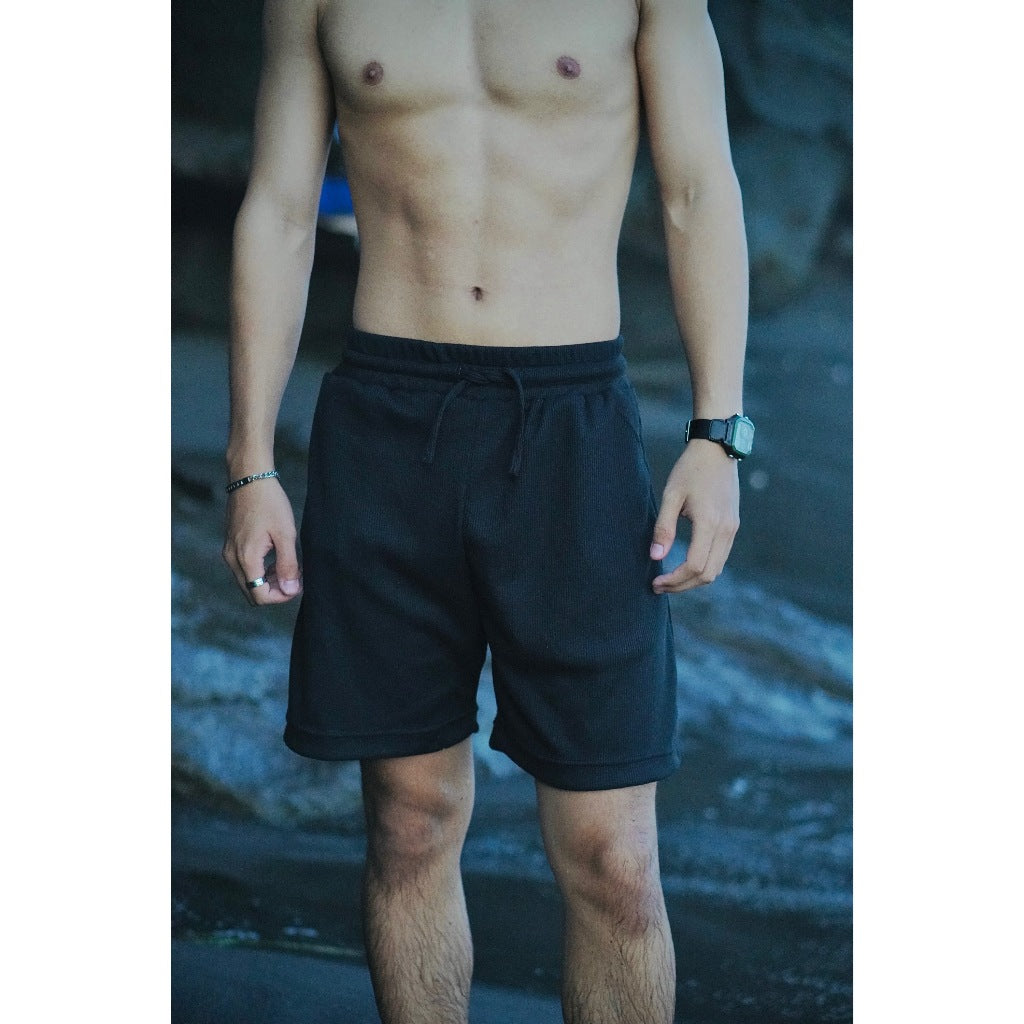 BEACHWELL Celana Pendek Pria Olahraga Gym Boardshort - Waffle Series All Varians