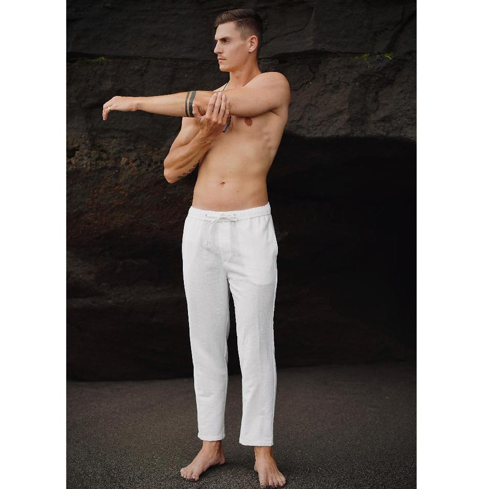 BEACHWELL Celana Panjang Pria Linen Angel - Canggu Series Pants All Varians