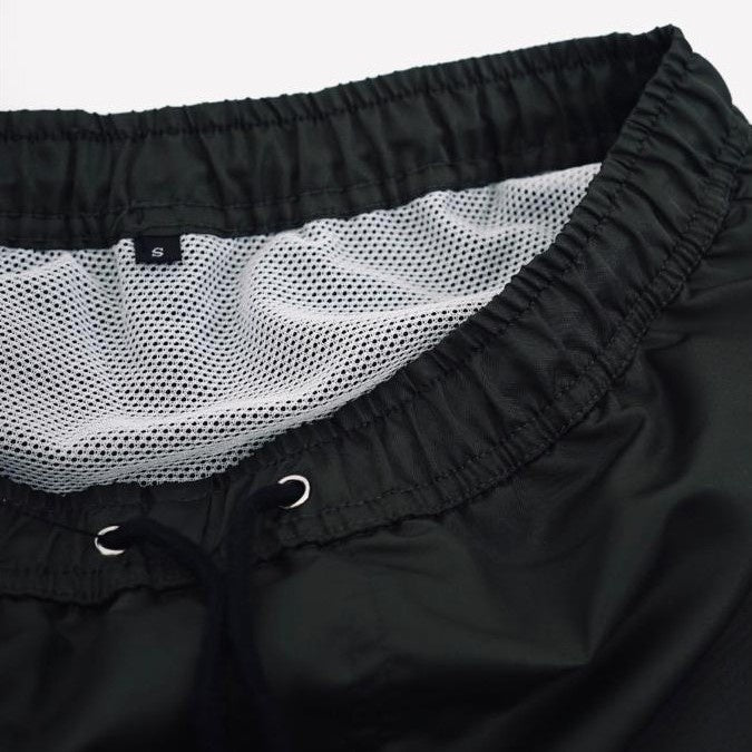 BEACHWELL Celana pendek pria boardshort Pantai - Hitam Black Mate