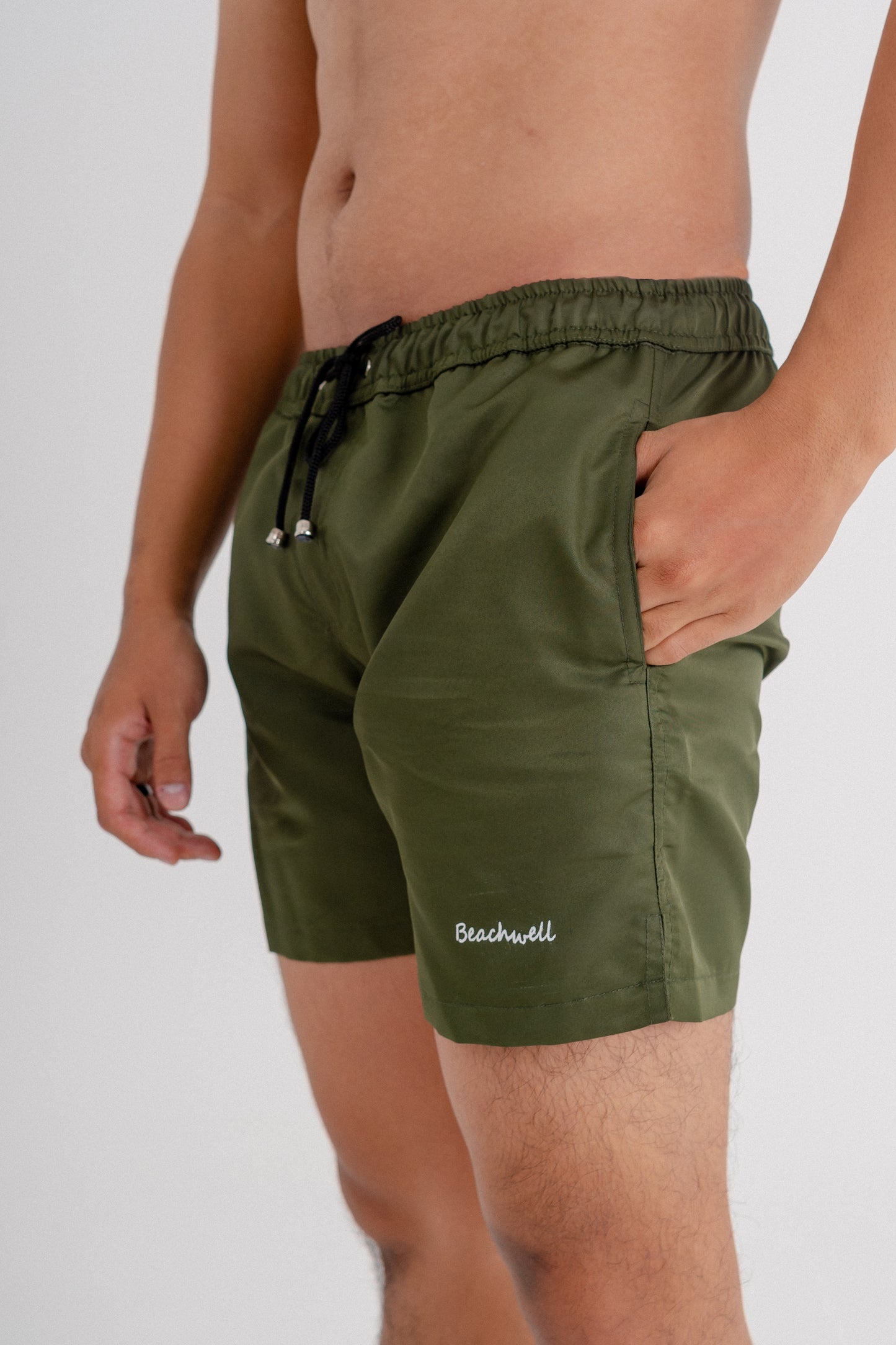 Celana Pendek Pantai Premium Seri Pantai - Hitam