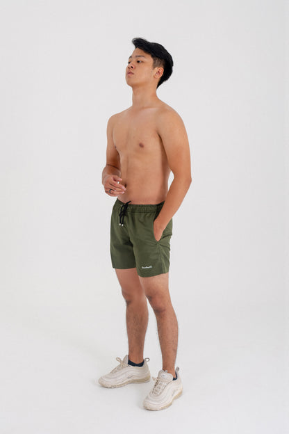 Celana Pendek Pantai Premium Seri Pantai - Hitam