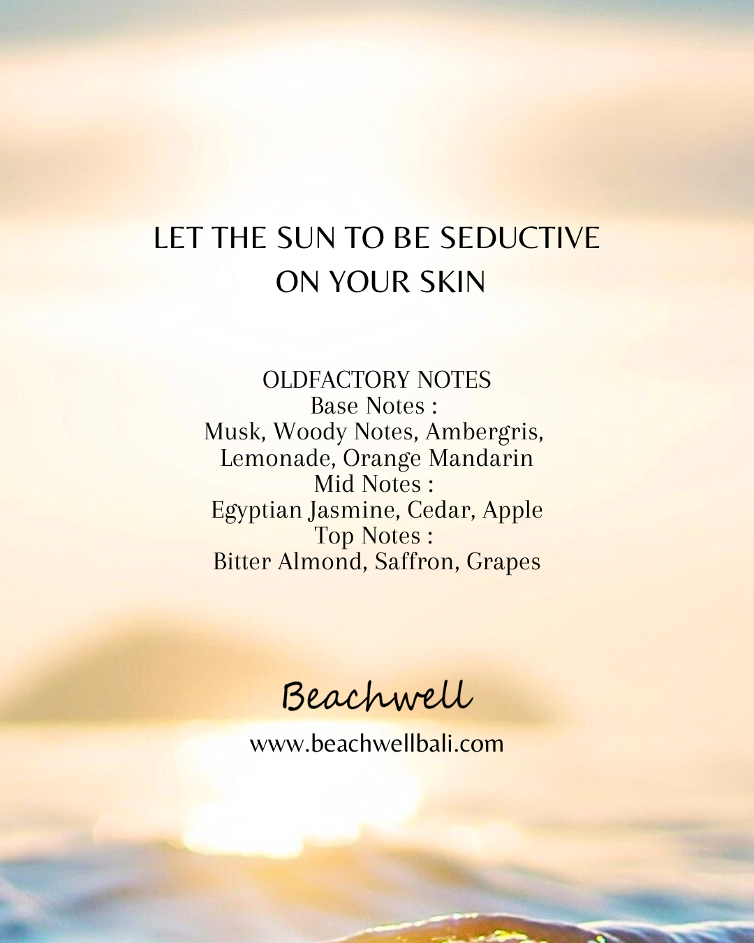 Extrait Parfume Seductive Sun