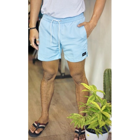 BEACHWELL Celana Pendek Pria Basic Boardshort - AQUA