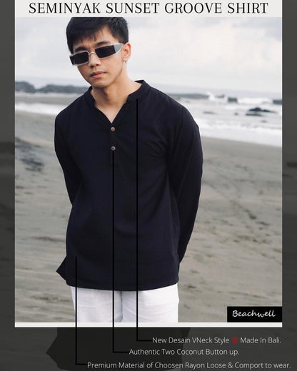 Seminyak Rayon Long Sleeve Shirt