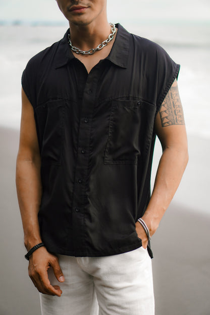 Jhony Sleeveless Shirt