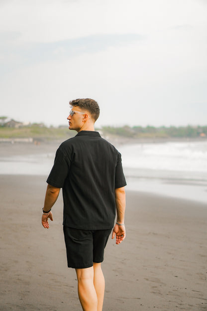 Kemeja Sakala Semi Oversized - Broken White