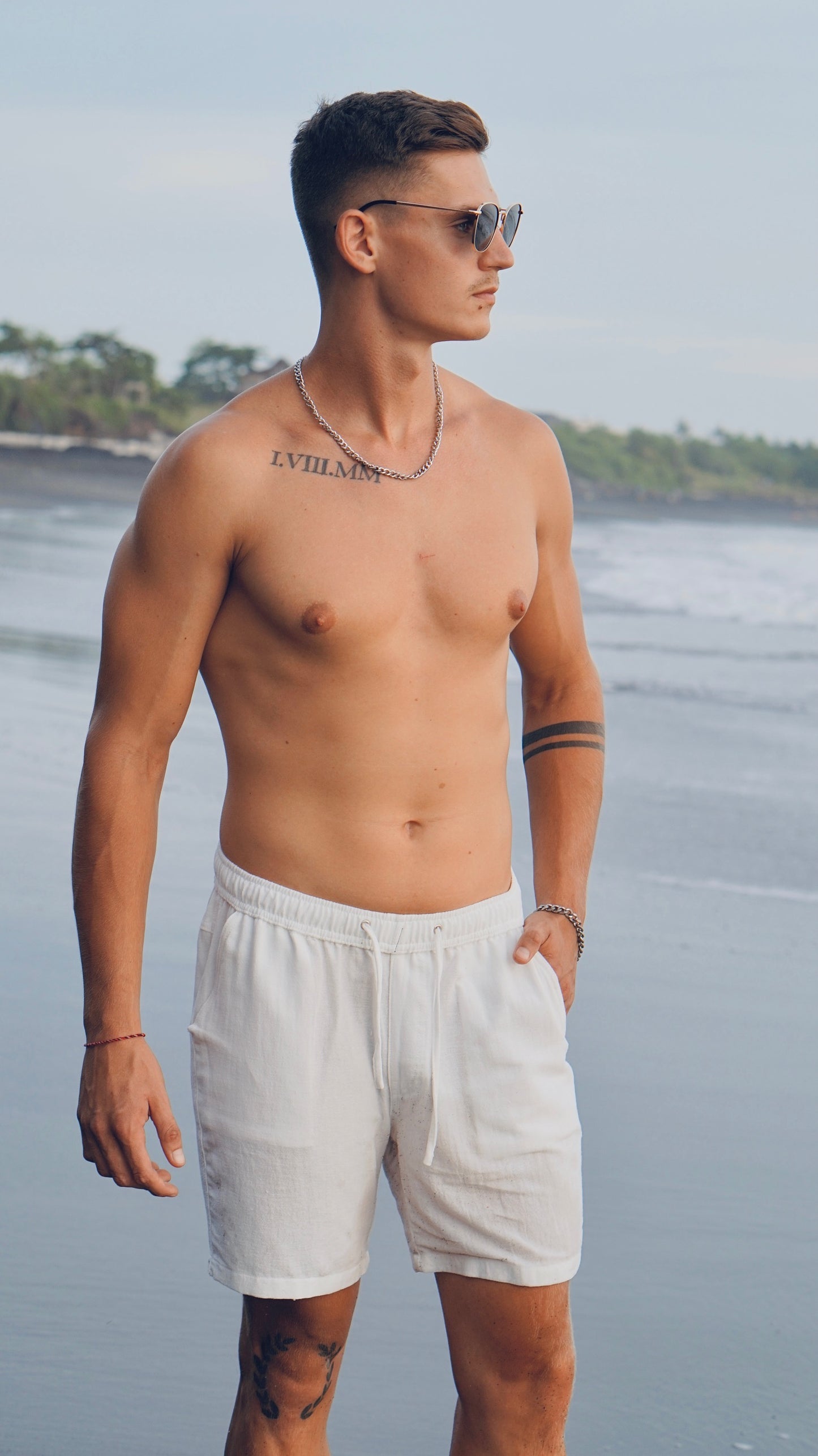 Celana Pendek Canggu Reguler - Coklat