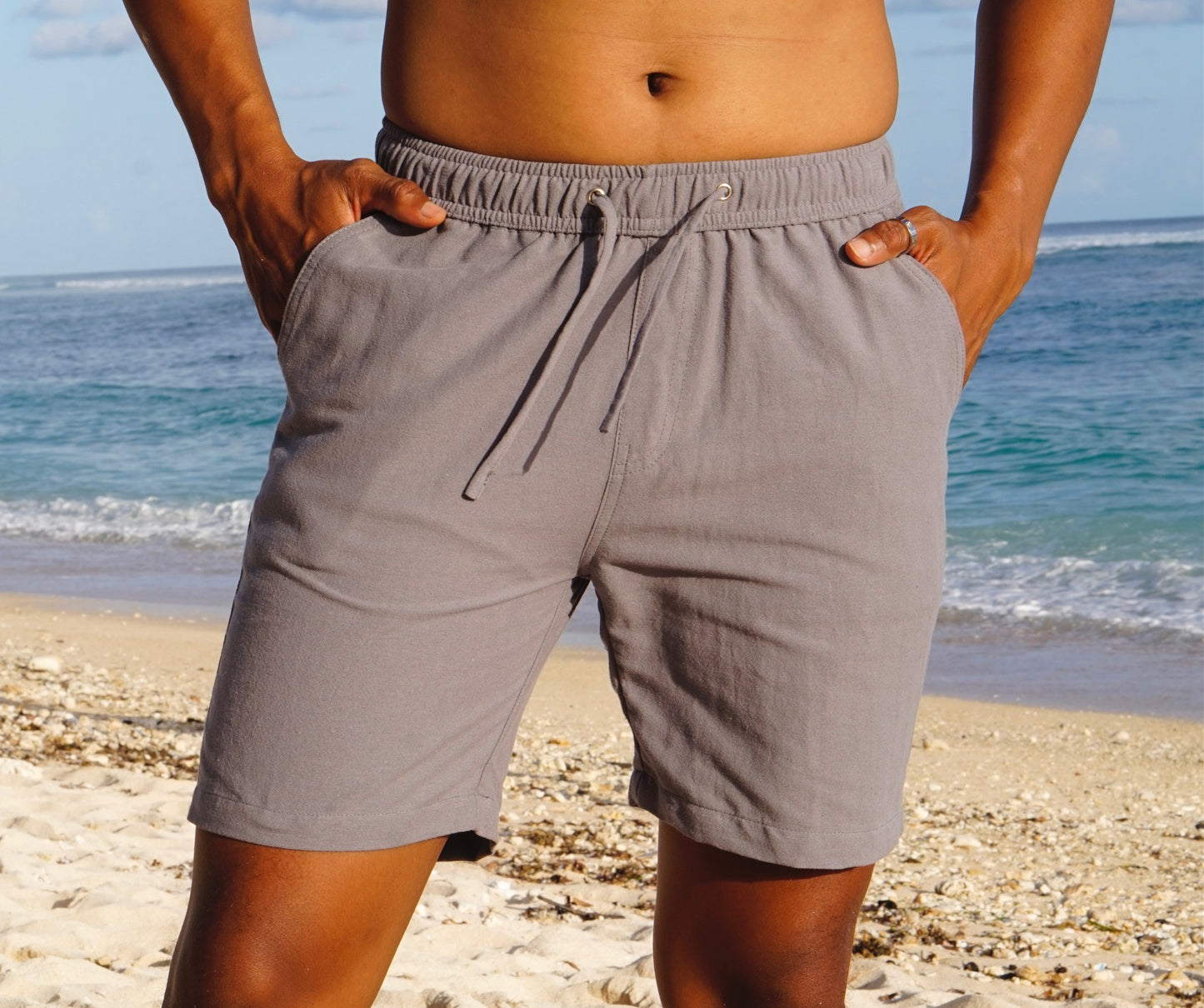 Celana Pendek Canggu Reguler - Coklat