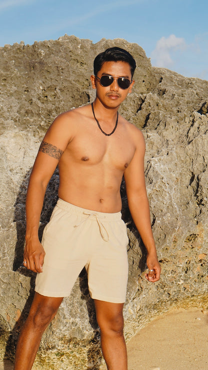 Celana Pendek Canggu Reguler - Coklat