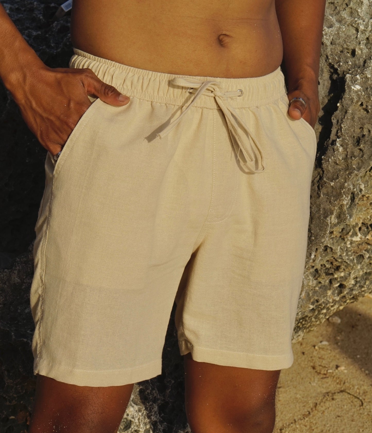 Celana Pendek Canggu Reguler - Coklat