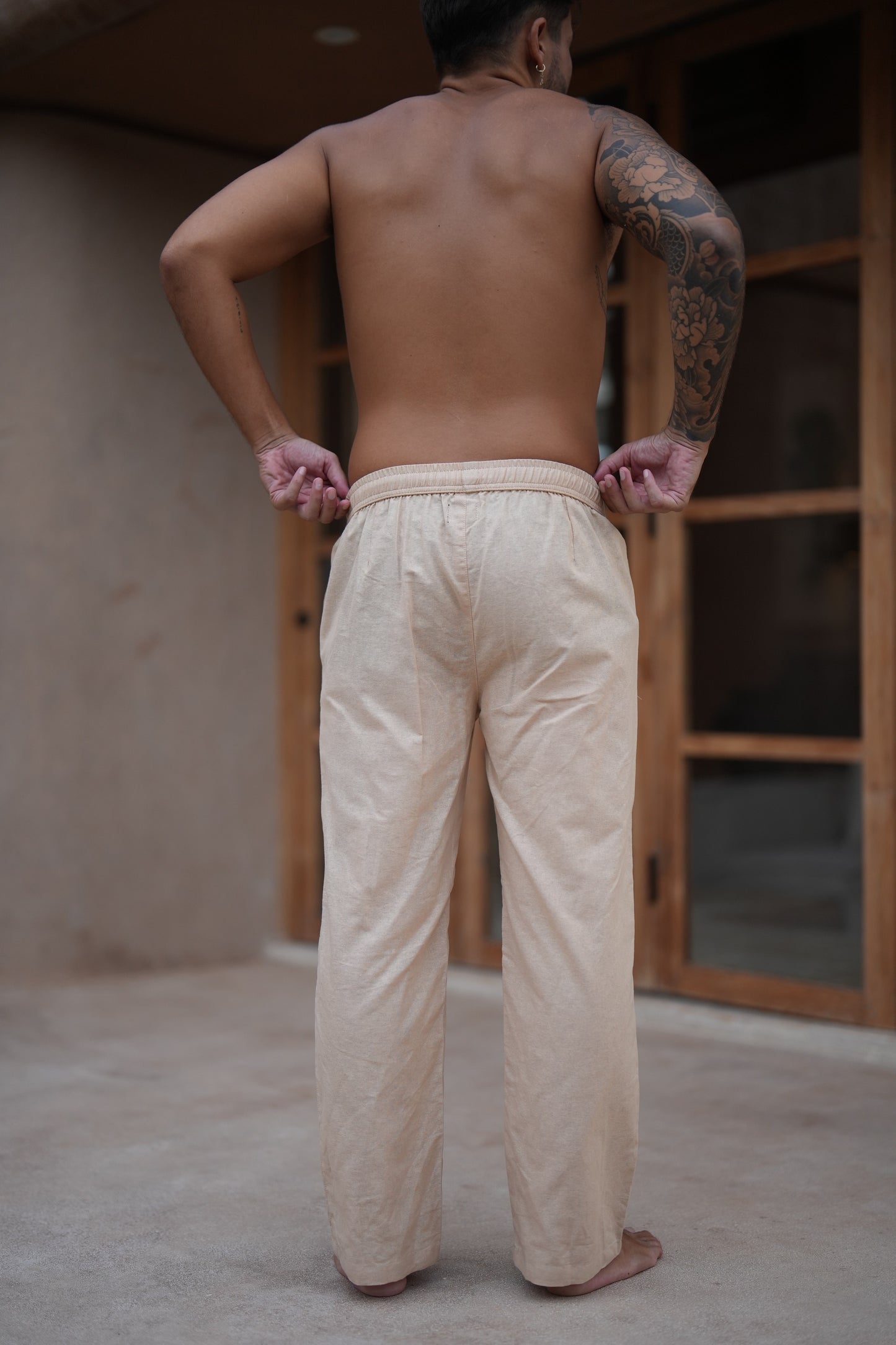 Jasper Linen Rami Pants - Broken White, Black, Cream, Milo Brown, Latte, Tiramisu
