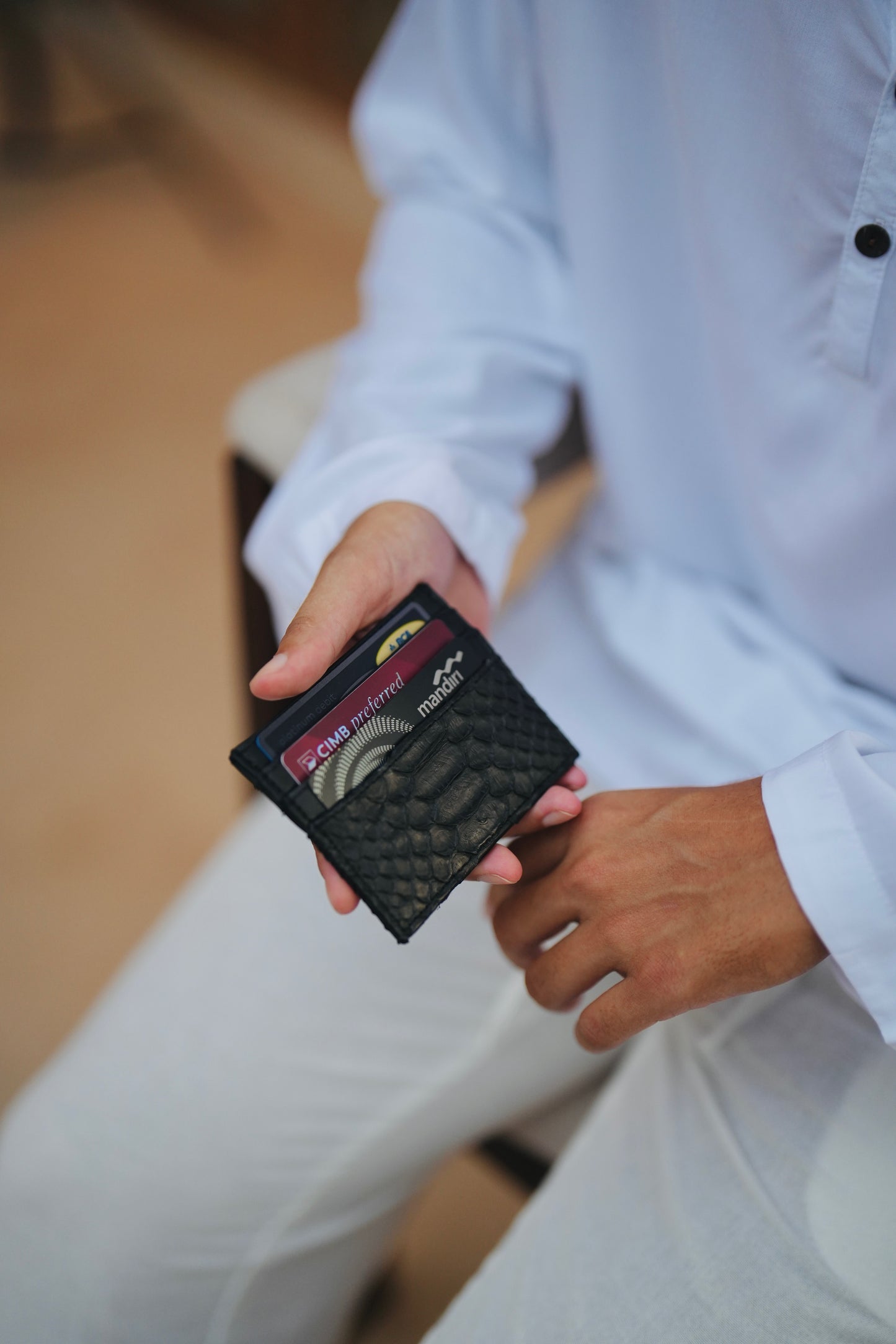 Card Holder Authentic Genuine Leather