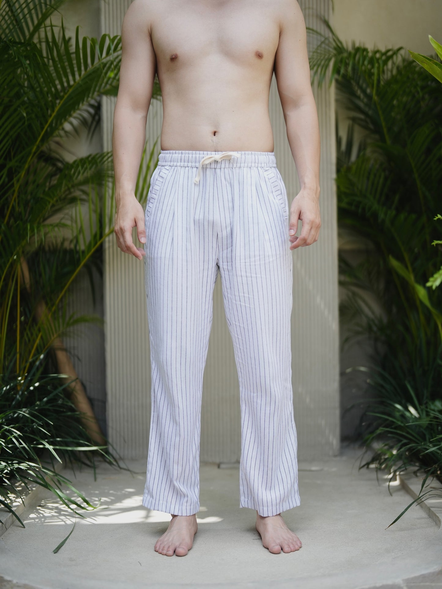 Bozzaline Linen Relax Pants