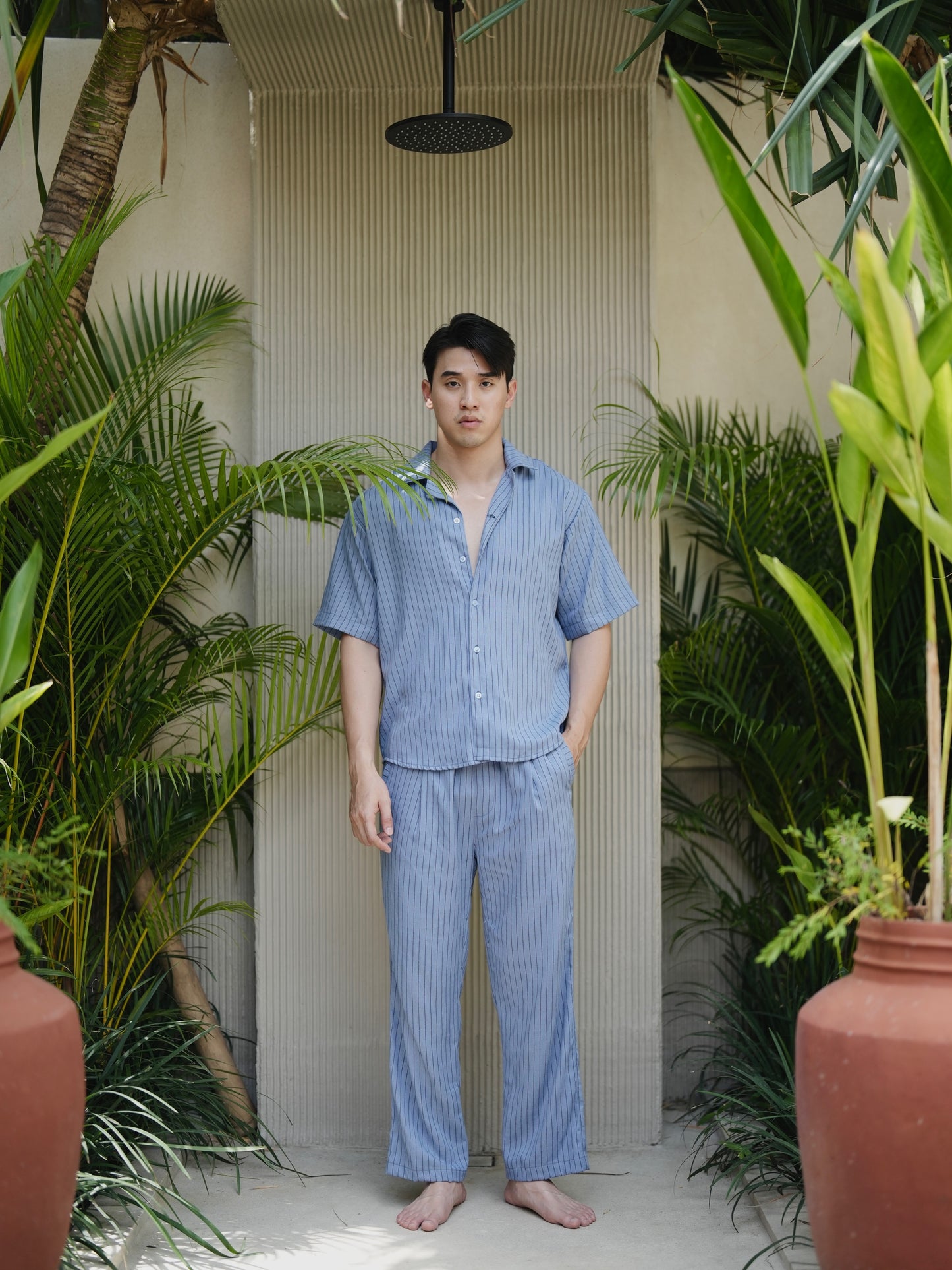 Bozzaline Linen Relax Pants - Vanilla White and All Colors