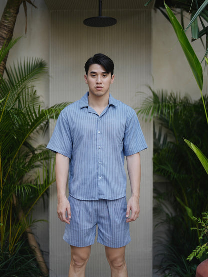 Kemeja Linen Bozzaline - Khaki