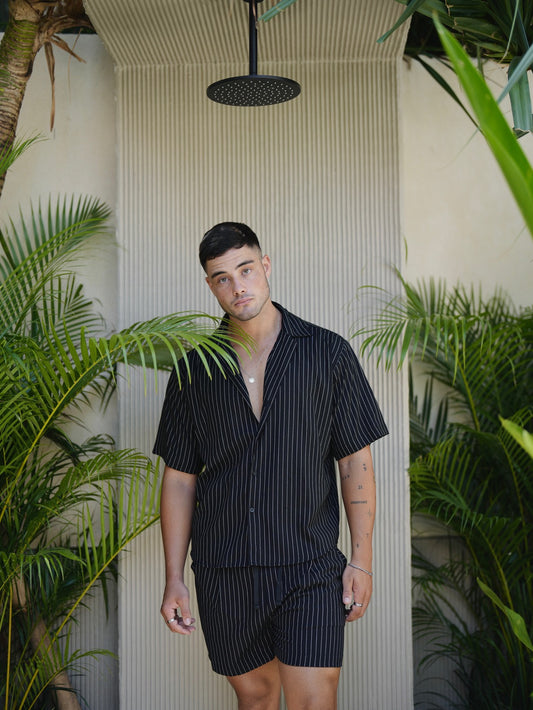 Kemeja Linen Bozzaline - Khaki