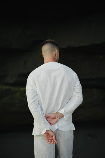 Azzaro Linen Crinkle
