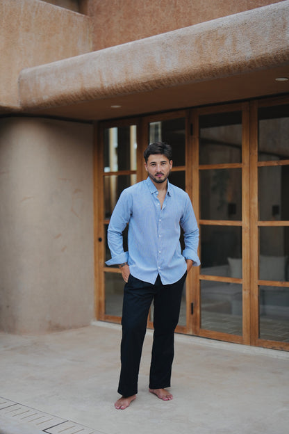 Paraline Cotton Long Sleeve Shirt 210