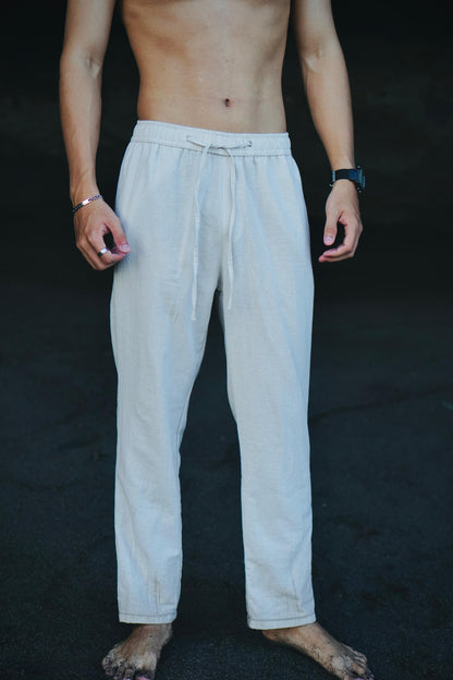 Canggu Ankle Pants - Broken White, Black, Cream, Green, Blue Mint