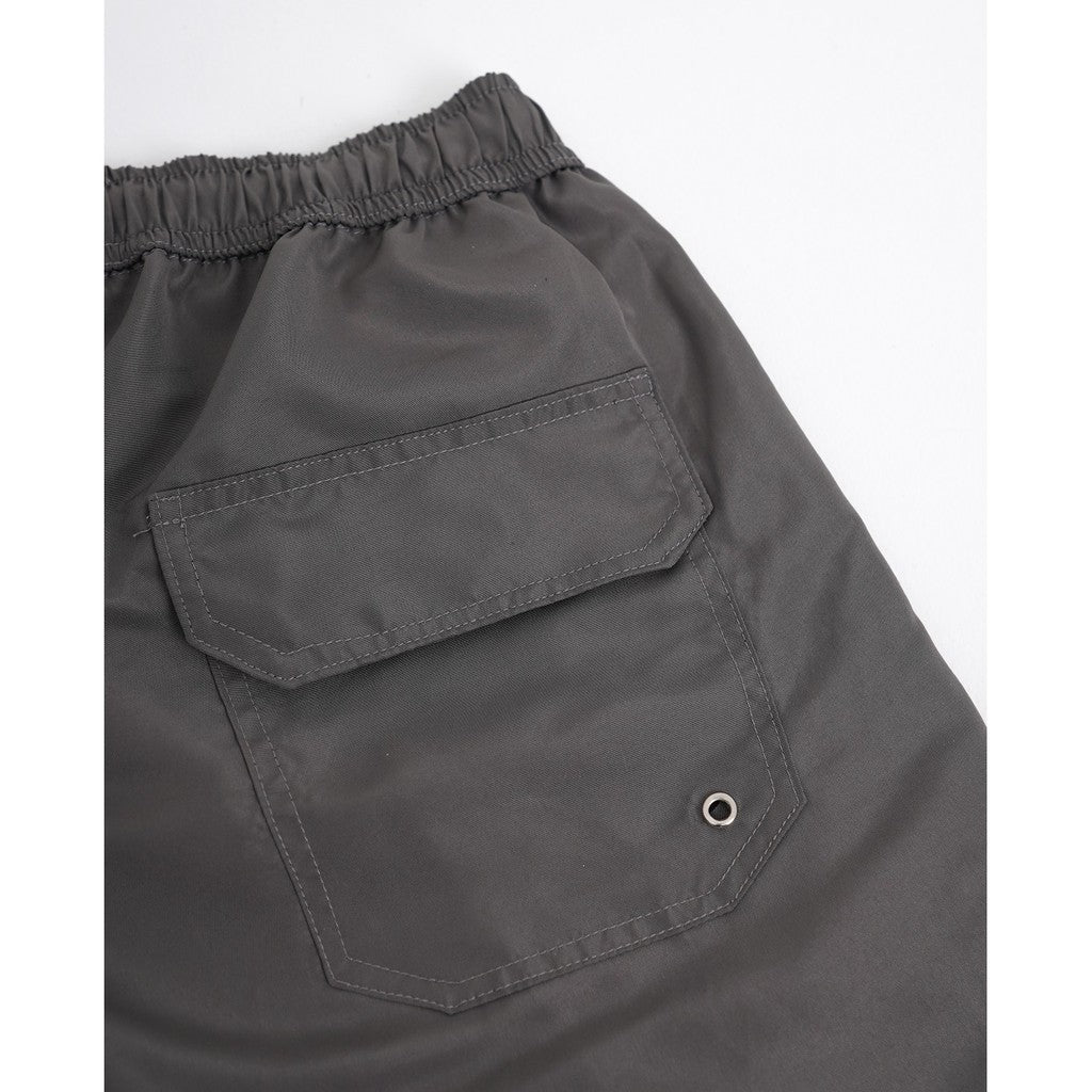 BEACHWELL Celana Pendek Pria Basic Boardshort - Abu Abu