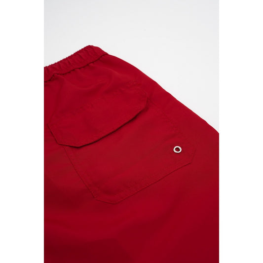 BEACHWELL Celana Pendek Pria Basic Boardshort - Merah