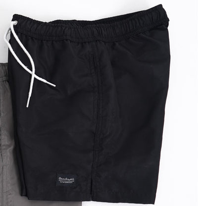 BEACHWELL Celana Pendek Pria Basic Boardshort - Hitam Black