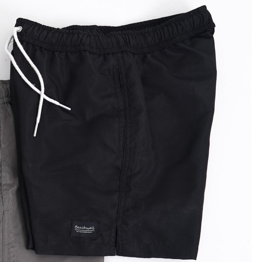 BEACHWELL Celana Pendek Pria Basic Boardshort - Hitam Black