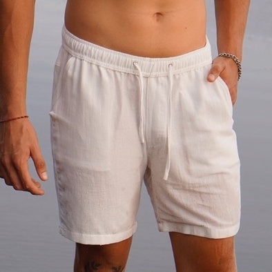 BEACHWELL Celana Pendek Pria Linen Katun - Canggu Series All Varians