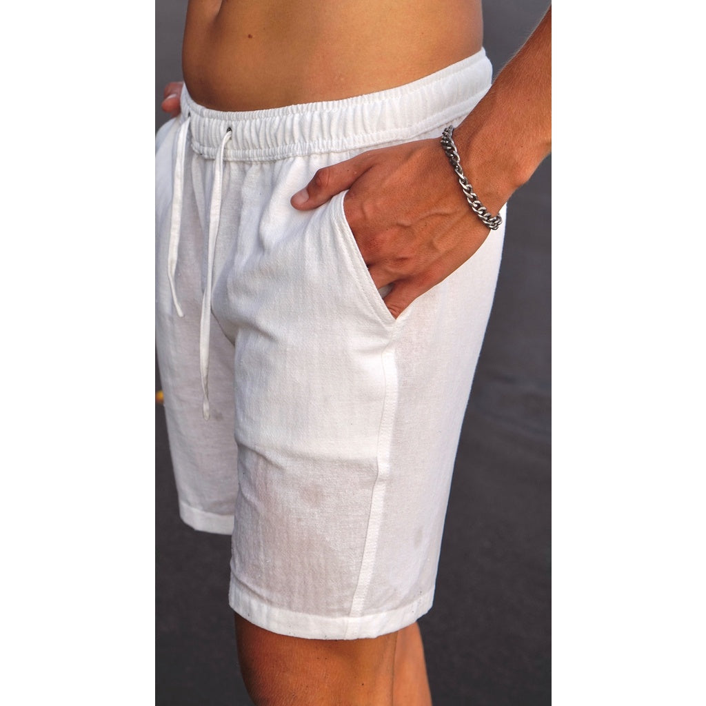 BEACHWELL Celana Pendek Pria Linen Katun - Canggu Series All Varians