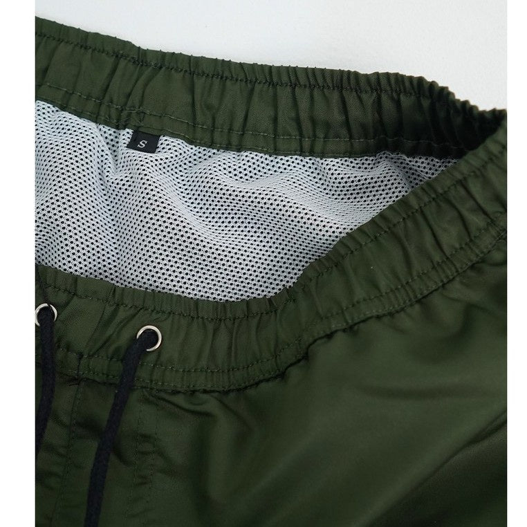 BEACHWELL Celana pendek pria boardshort Premium Celana Pantai - Hijau Green Army